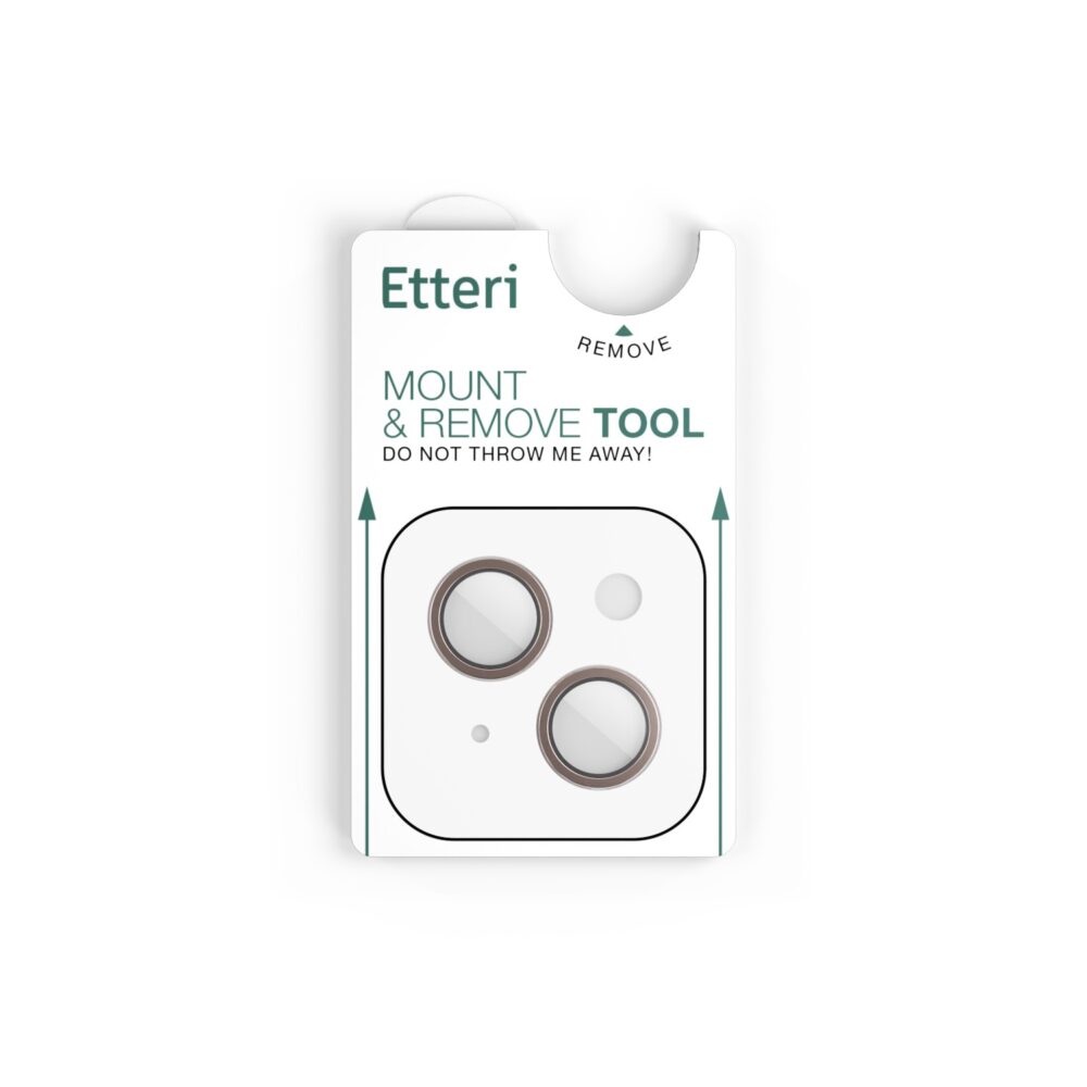462920_oryg Etteri camera lens protector for iPhone 13 / 13 Mini pink
