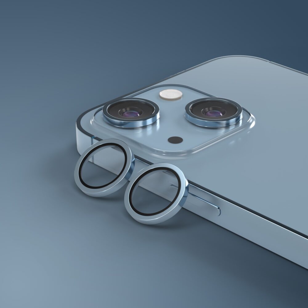 462930_oryg Etteri camera lens protector for iPhone 14 / 14 Plus blue