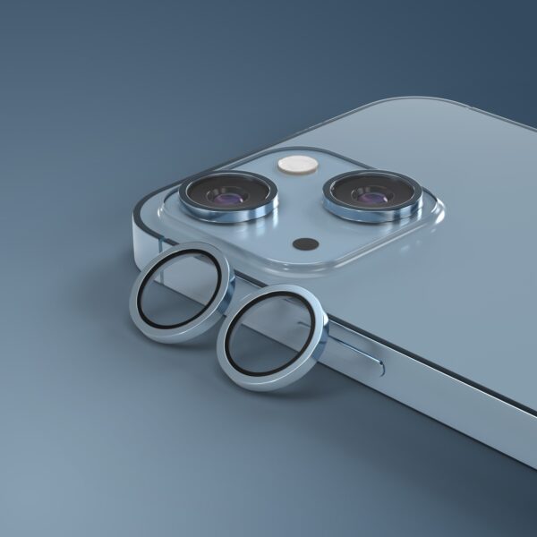 Etteri camera lens protector for iPhone 14 / 14 Plus blue