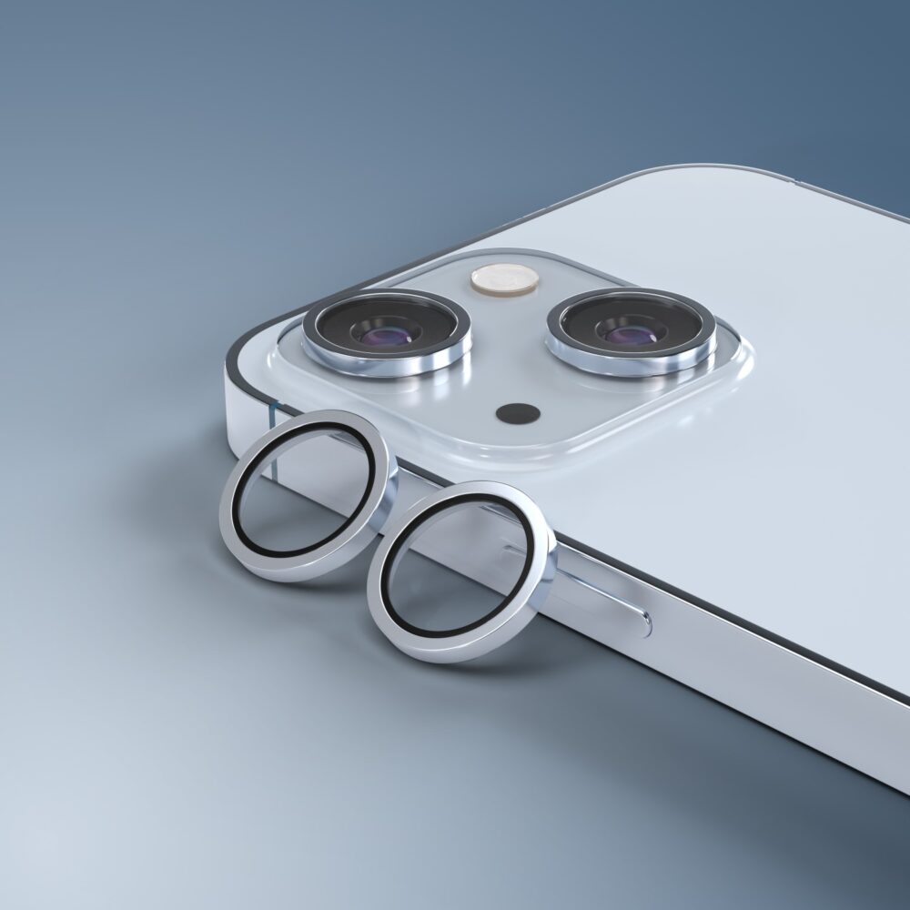 Etteri camera lens protector for iPhone 15 / 15 Plus blue