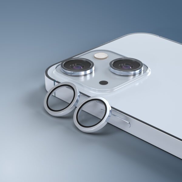 Etteri camera lens protector for iPhone 15 / 15 Plus blue