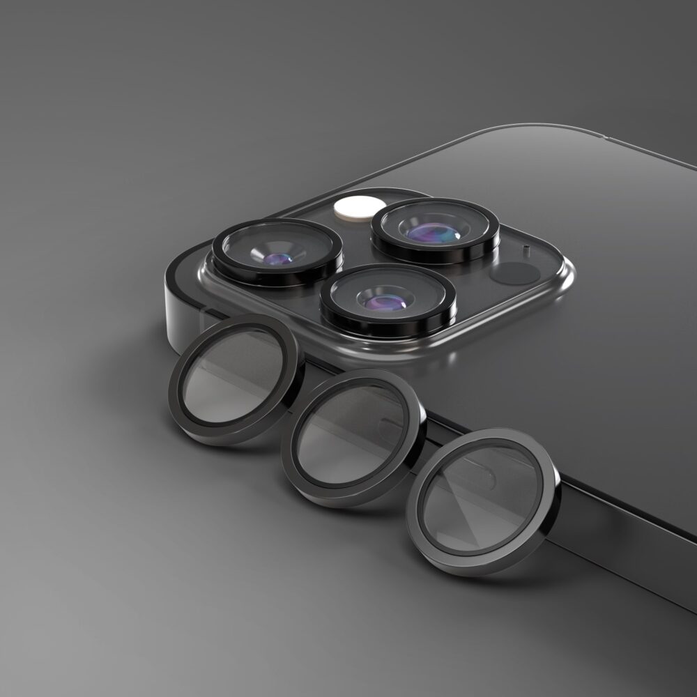 462960_oryg Etteri camera lens protector for iPhone 15 Pro / 15 Pro Max black