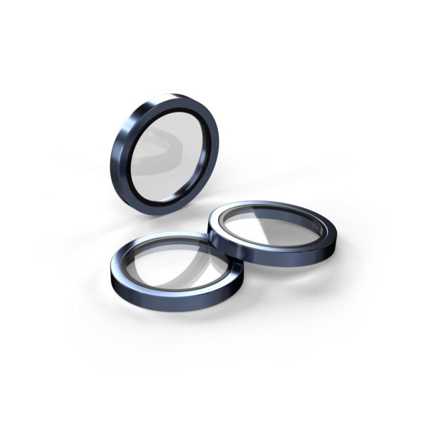 Etteri camera lens protector for iPhone 15 Pro / 15 Pro Max deep blue