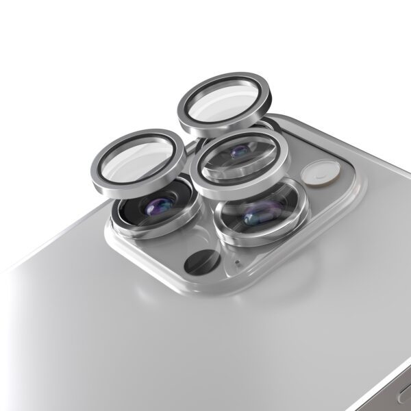 Etteri camera lens protector for iPhone 15 Pro / 15 Pro Max titanium grey