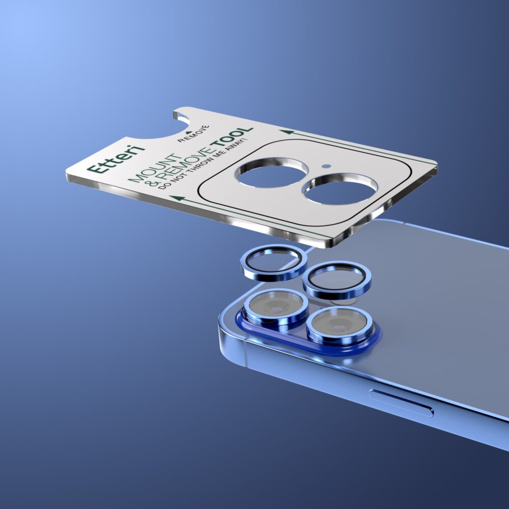 462993_oryg Etteri camera lens protector for iPhone 16 / 16 Plus blue