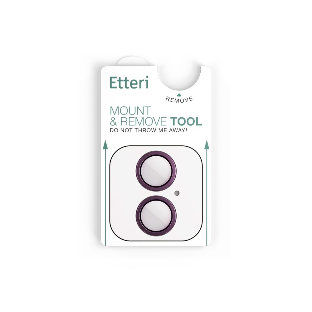 463000_oryg Etteri camera lens protector for iPhone 16 / 16 Plus rose pink