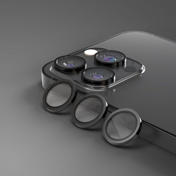 Etteri camera lens protector for iPhone 16 Pro / 16 Pro Max black