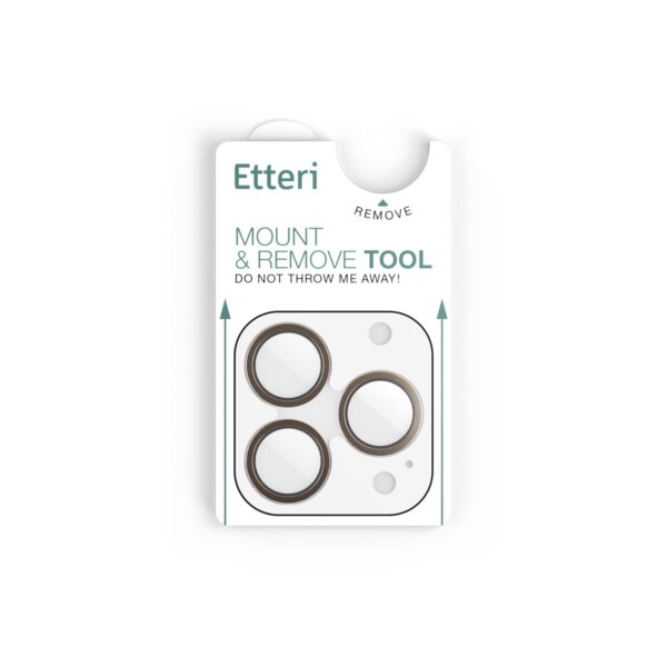 Etteri camera lens protector for iPhone 16 Pro / 16 Pro Max dessert
