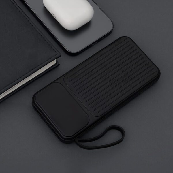 Maxlife power bank with built-in cables MXPB-06 PD QC 22,5W 10000 mAh black