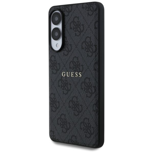 Guess casze for Samsung Galaxy S25 Edge HC MAGSAFE PU 4G RING CLASSIC LOGO black
