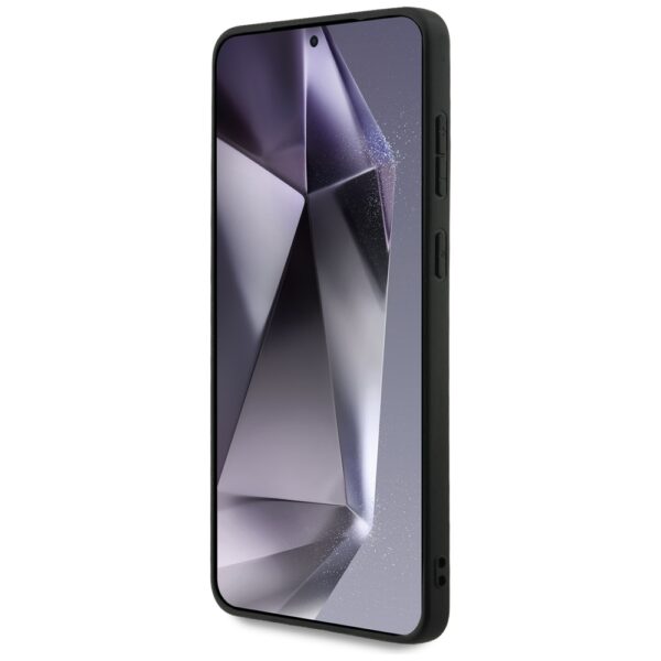 Guess casze for Samsung Galaxy S25 Edge HC MAGSAFE PU 4G RING CLASSIC LOGO black