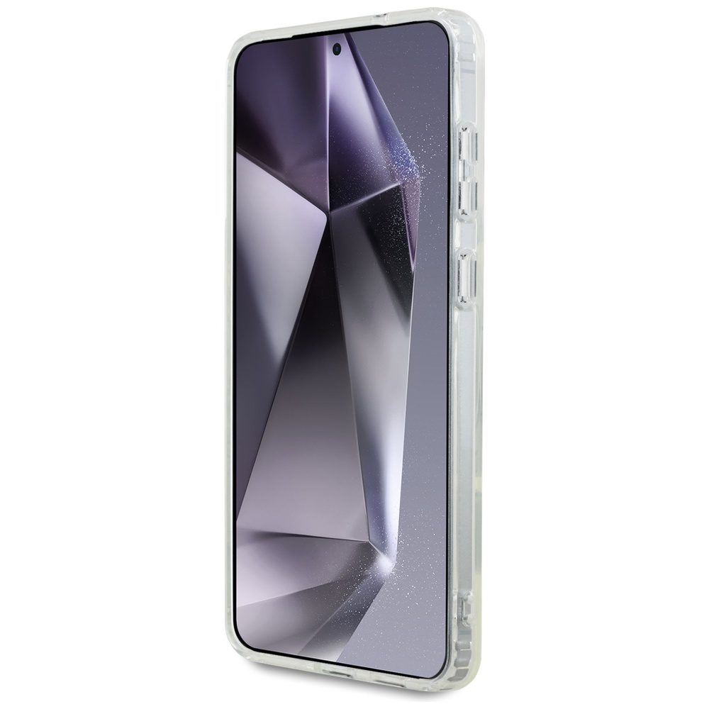 Karl Lagerfeld case for Samsung Galaxy S25 Edge HC MAGSAFE IML METAL CHOUPETTE HEAD white