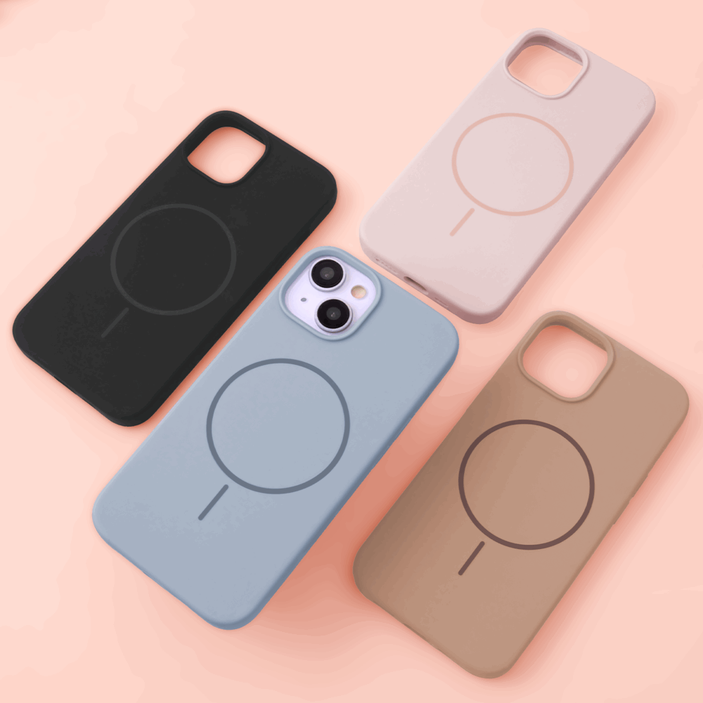 463253_oryg Silicone Thin Mag case for iPhone 16 Pro Max 6,9" black