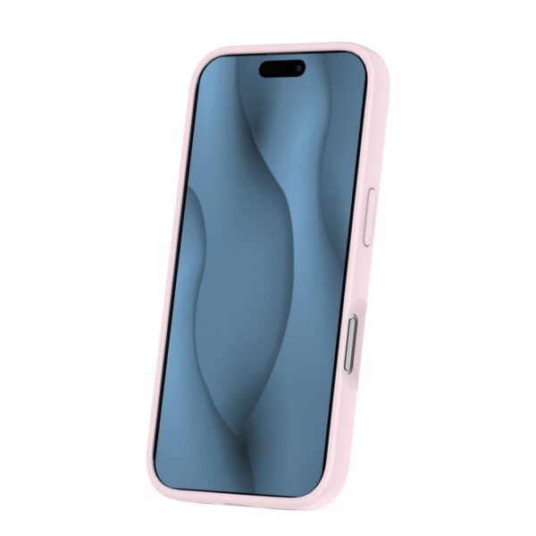 Silicone Thin Mag case for iPhone 16 Pro Max 6,9" light pink