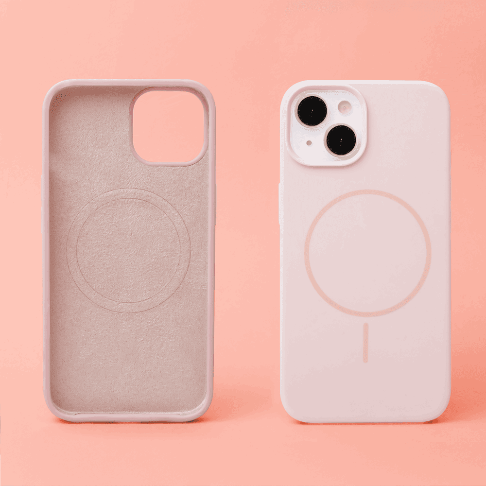 463293_oryg Silicone Thin Mag case for iPhone 16 Pro Max 6,9" light pink