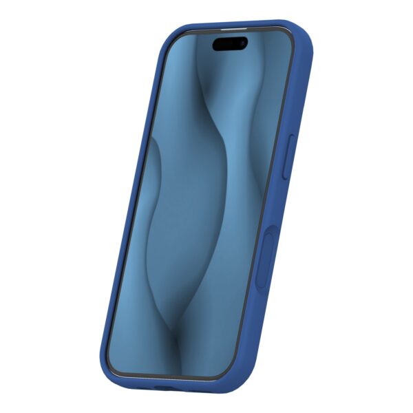 Silicone Thin Mag case for iPhone 17 6,3" navy blue