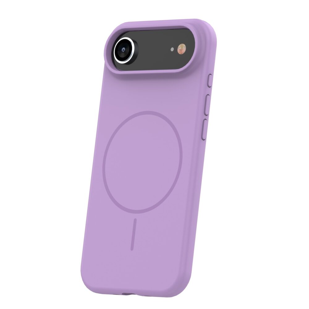 466073_oryg Silicone Thin Mag case for iPhone 17 Air 6,6" purple