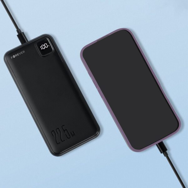 Forever power bank TB-300L PD QC 22,5W 20000 mAh black