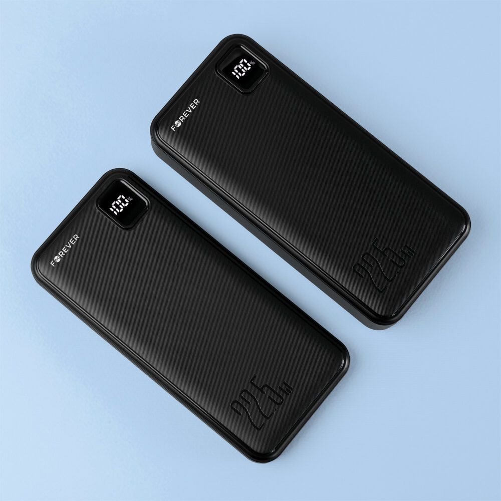 Forever power bank TB-300L PD QC 22,5W 20000 mAh black