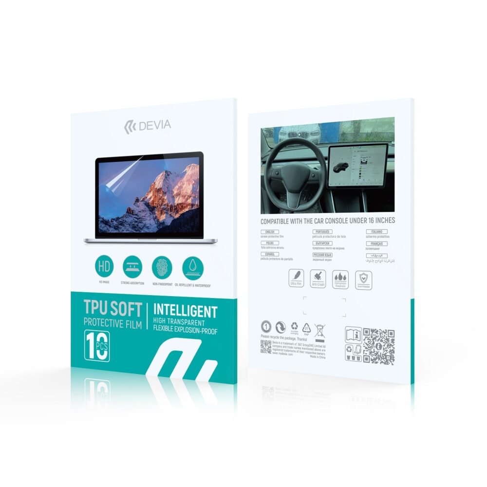 466636_oryg Devia Set foil anticrash for cutting machine 10pcs 29 x 42 cm