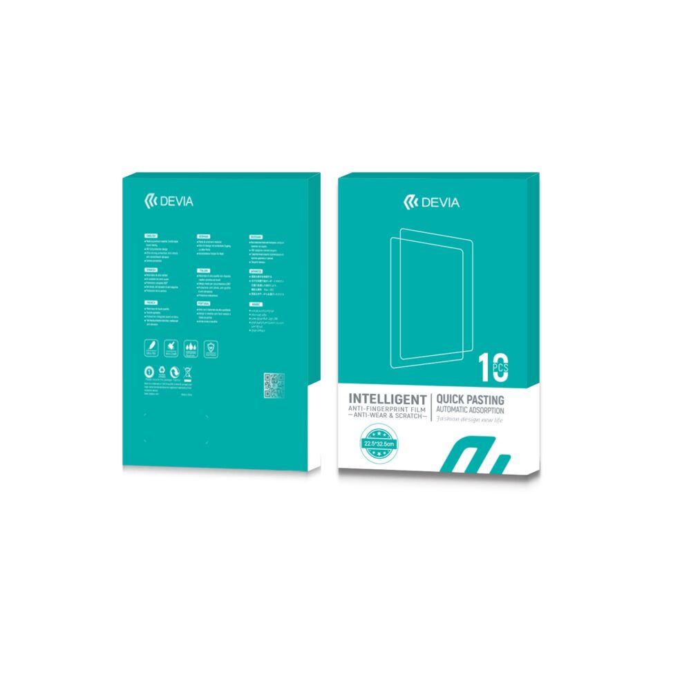 Devia Anticrash matt foil set for tablets for a cutting machine 10 pcs 22,5 x 32,5 cm