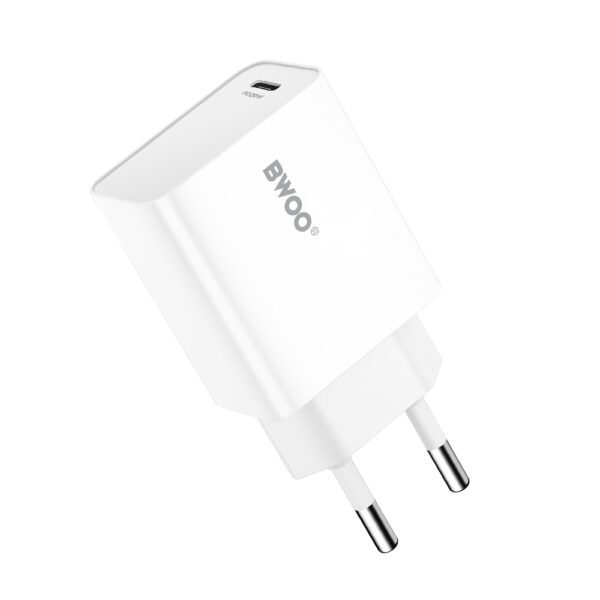 BWOO wall charger 20W CDA226 QC 1x USB-C black