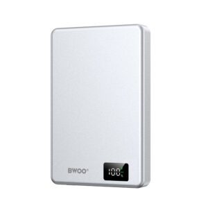 BWOO magnetic power bank P76 PD 20W 10000 mAh with digital display and USB-C port black
