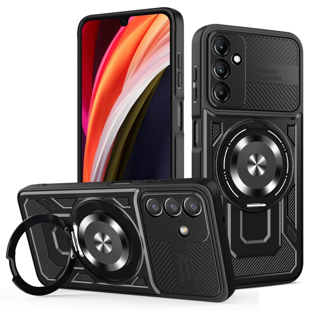 Defender Armor Mag case for Samsung Galaxy A16 4G / A16 5G black