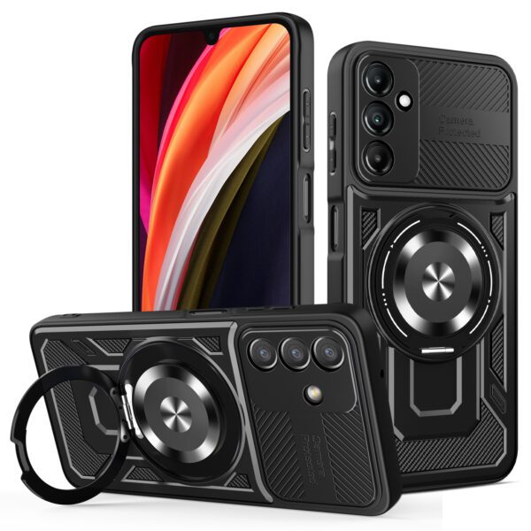 Defender Armor Mag case for Samsung Galaxy A16 4G / A16 5G black