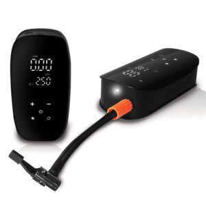 LTC Electric bicycle/car pump compressor power bank LCD 6000mAh USB-C