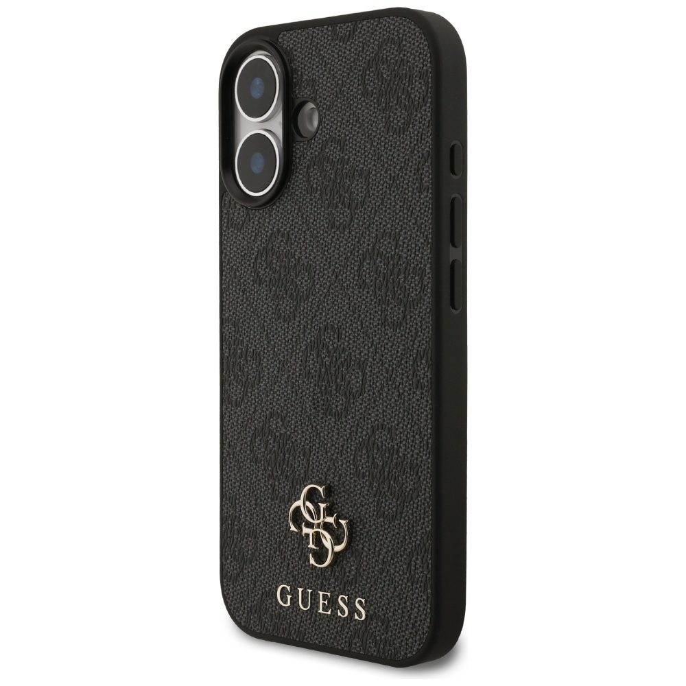 Guess 4G Small Classic Logo MagSafe case for iPhone 17 black