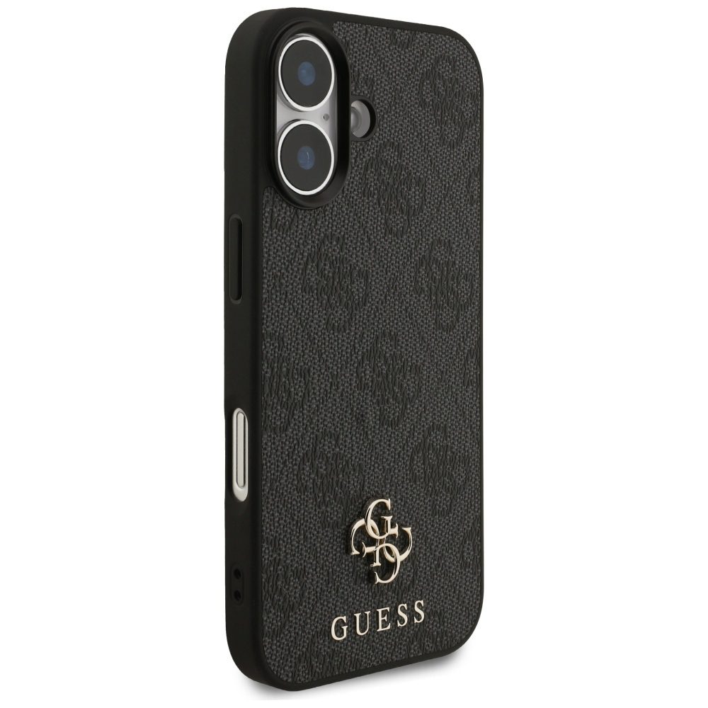 Guess 4G Small Classic Logo MagSafe case for iPhone 17 black