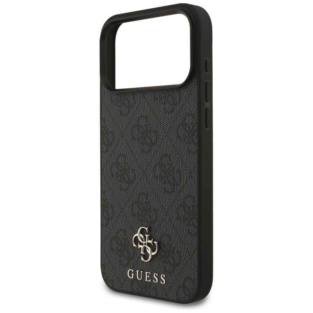 Guess 4G Small Classic Logo MagSafe case for iPhone 17 Pro Max black