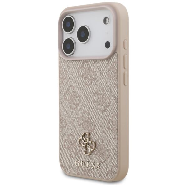 Guess 4G Small 4G and Classic MagSafe case for iPhone 17 Pro pink