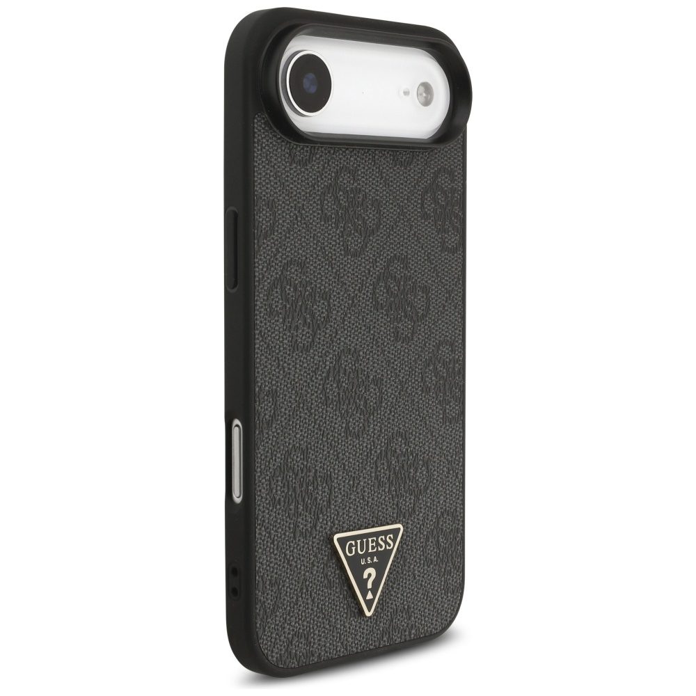 Guess 4G Strap Triangle Logo MagSafe case for iPhone 17 Air black