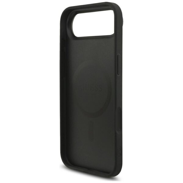 Guess 4G Strap Triangle Logo MagSafe case for iPhone 17 Air black