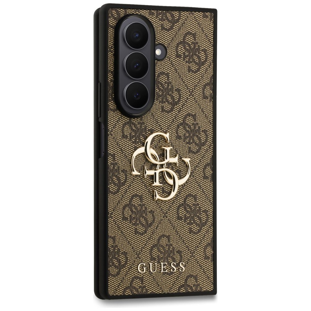 Guess Big 4G Logo Classic Logo case for Samsung Galaxy Z Fold7 brązowy