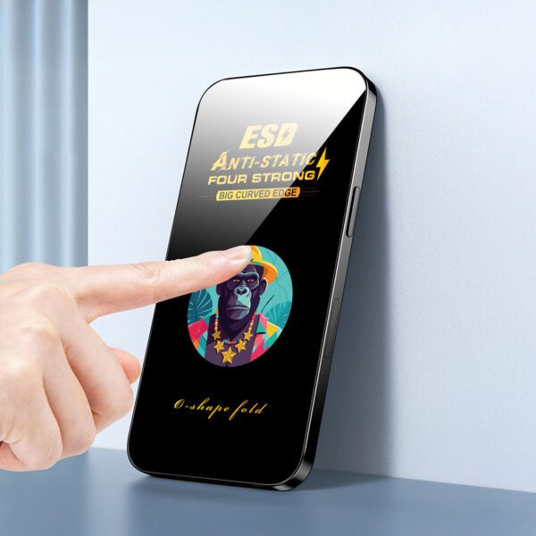 Universal tempered glass 9D OneFit AI-14 6,1"