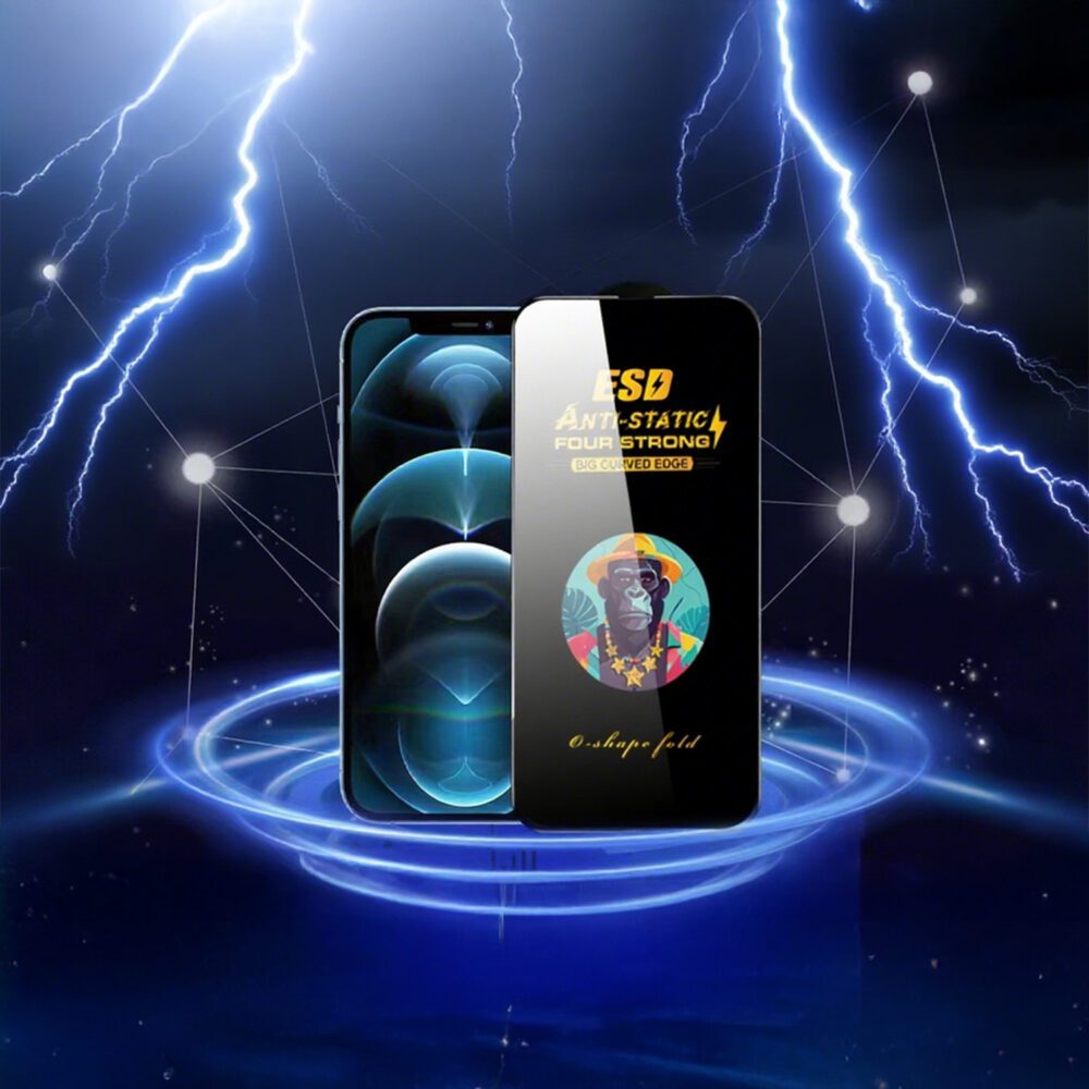 Universal tempered glass 9D OneFit AI-14 6,1"