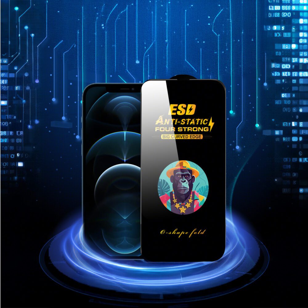 Universal tempered glass 9D OneFit AI-14 6,1"