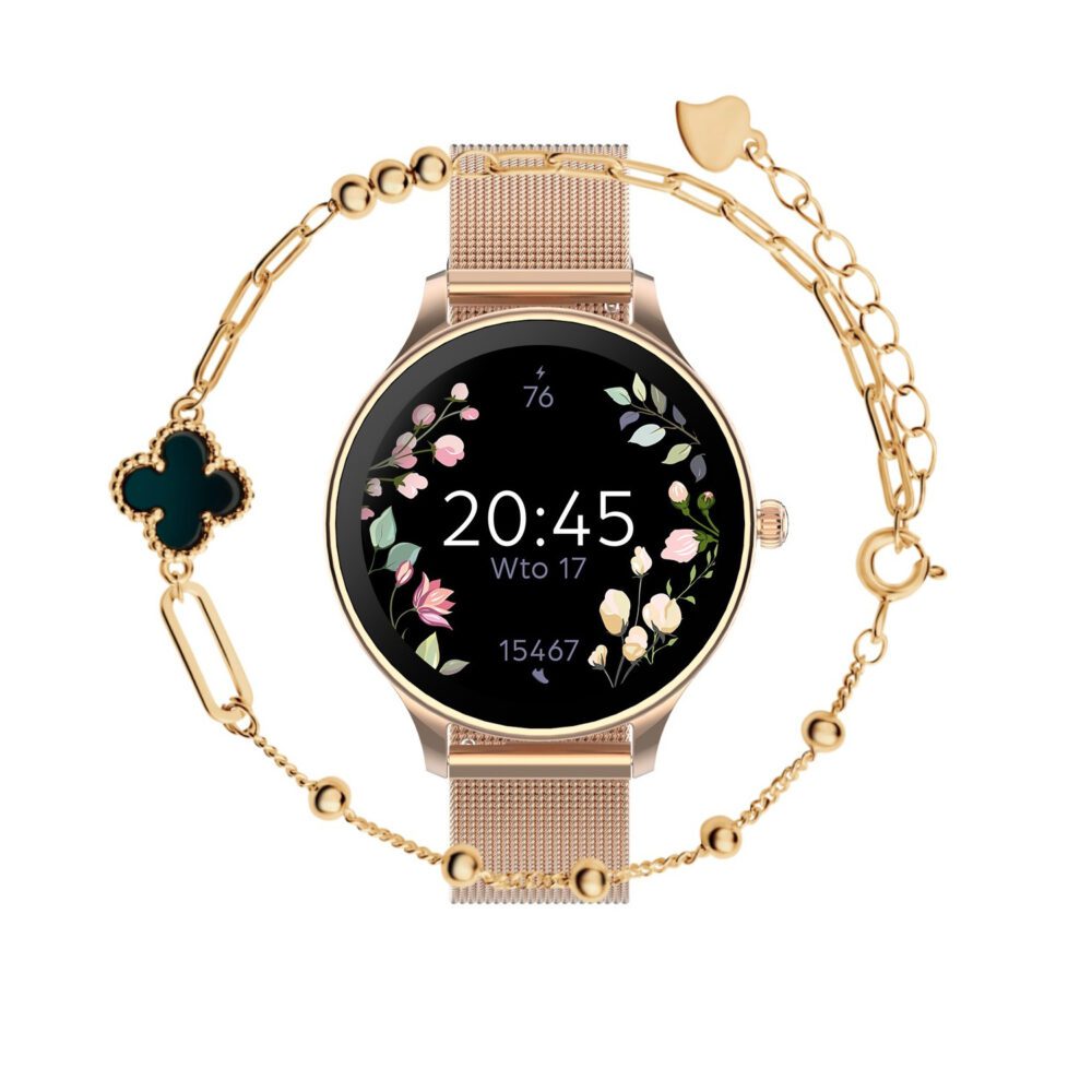 469090_oryg Forever smartwatch SB-306 Velora rosegold with Verona bracelet