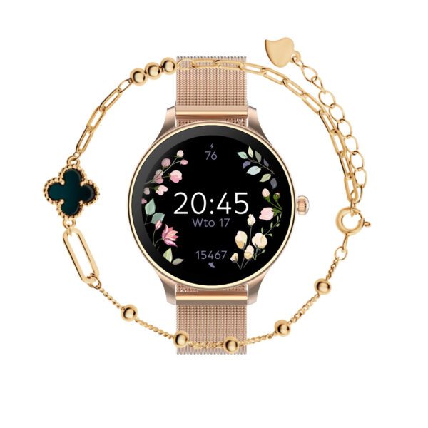 469090_oryg Forever smartwatch SB-306 Velora rosegold with Verona bracelet