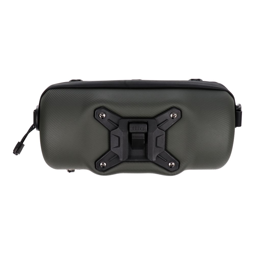 46a27959febb27d6d4d81905d775e81d WILDMAN traveling bag for bike handlebars with zipper 2L GD7X green