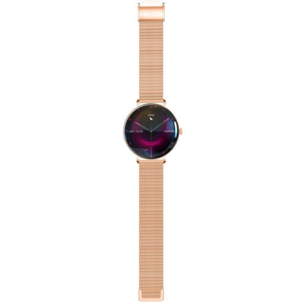 Forever Smartwatch SB-370 Rose Gold - Leopard Print
