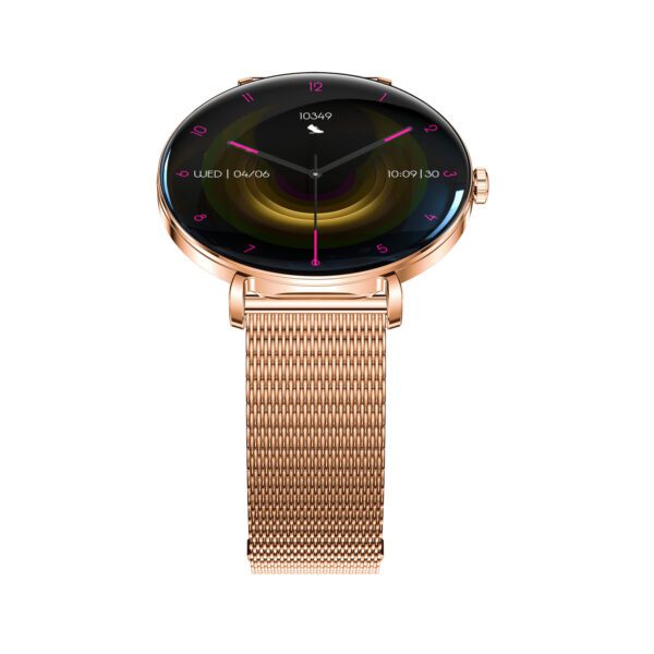 Forever Smartwatch SB-370 Rose Gold - Leopard Print