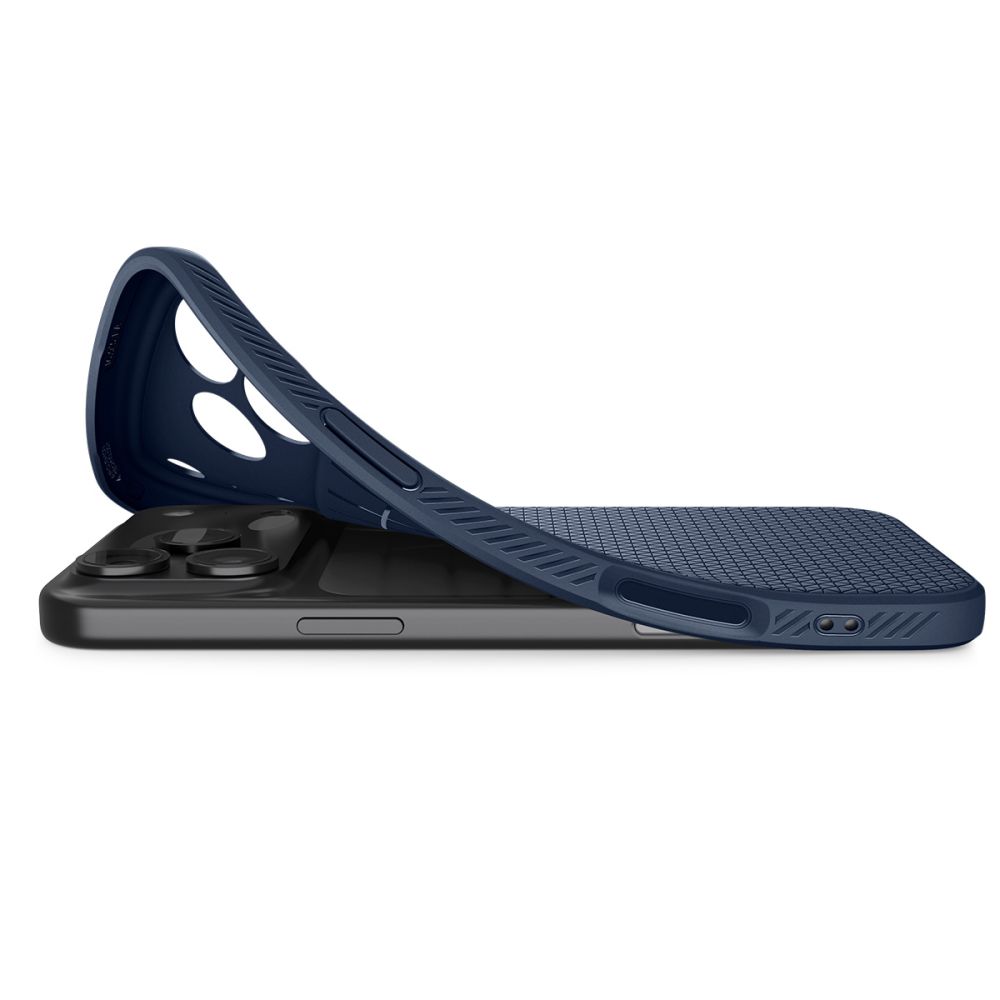 Spigen Liquid Air case for iPhone 17 Pro Max Navy Blue