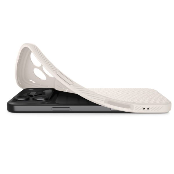 Spigen Liquid Air case for iPhone 17 Pro Max Natural Titanium