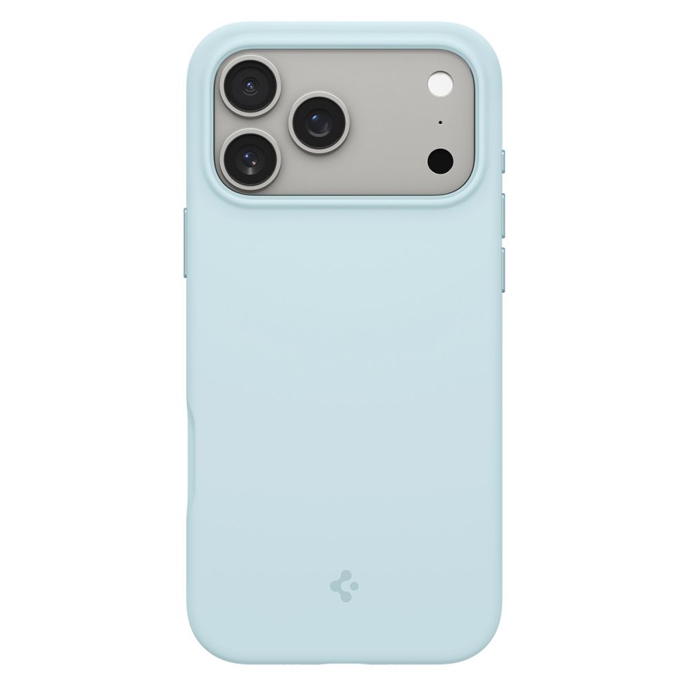 Spigen Silicone Fit Mag Magsafe case for iPhone 17 Pro Max Mute Blue