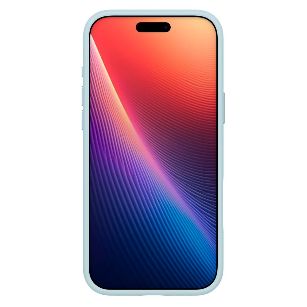 Spigen Silicone Fit Mag Magsafe case for iPhone 17 Pro Max Mute Blue