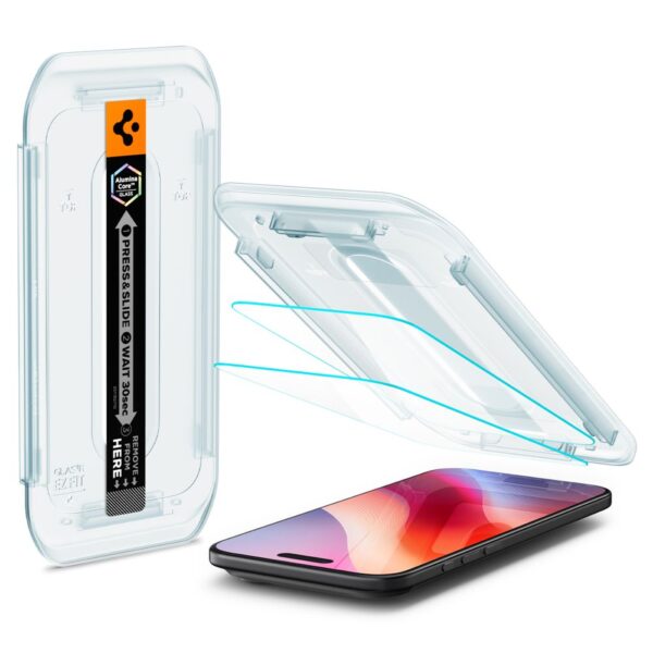470970_oryg Spigen tempered glass Glas.Tr ”Ez Fit” 2-Pack for iPhone 17 Air Clear
